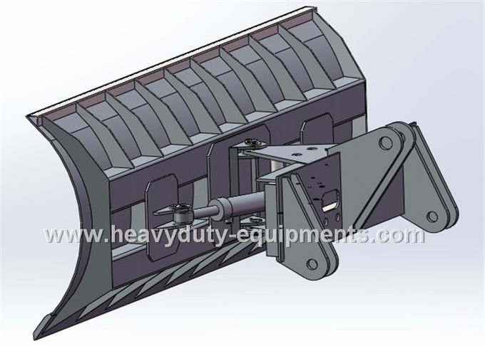 quick coupler heavy snow blade of wheel loader with 1722kg attachment weight
