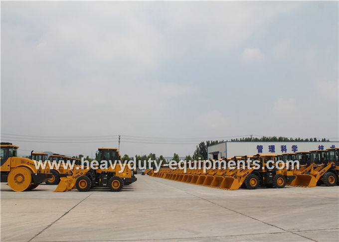 Energy Saving Wheel Heavy Equipment Loader Weichai Engine Standard Bucket 5 Tons Loading Capacity